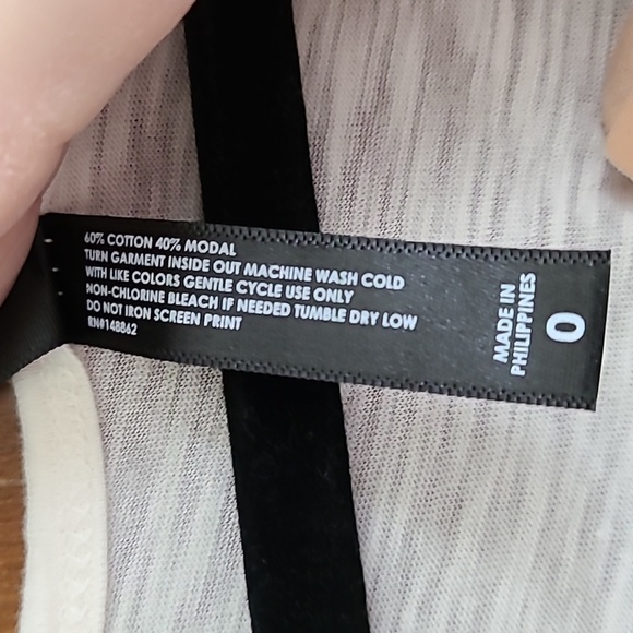 36. Torrid NWT ivory racerback sleep tee with holiday graphics - Picture 9 of 11